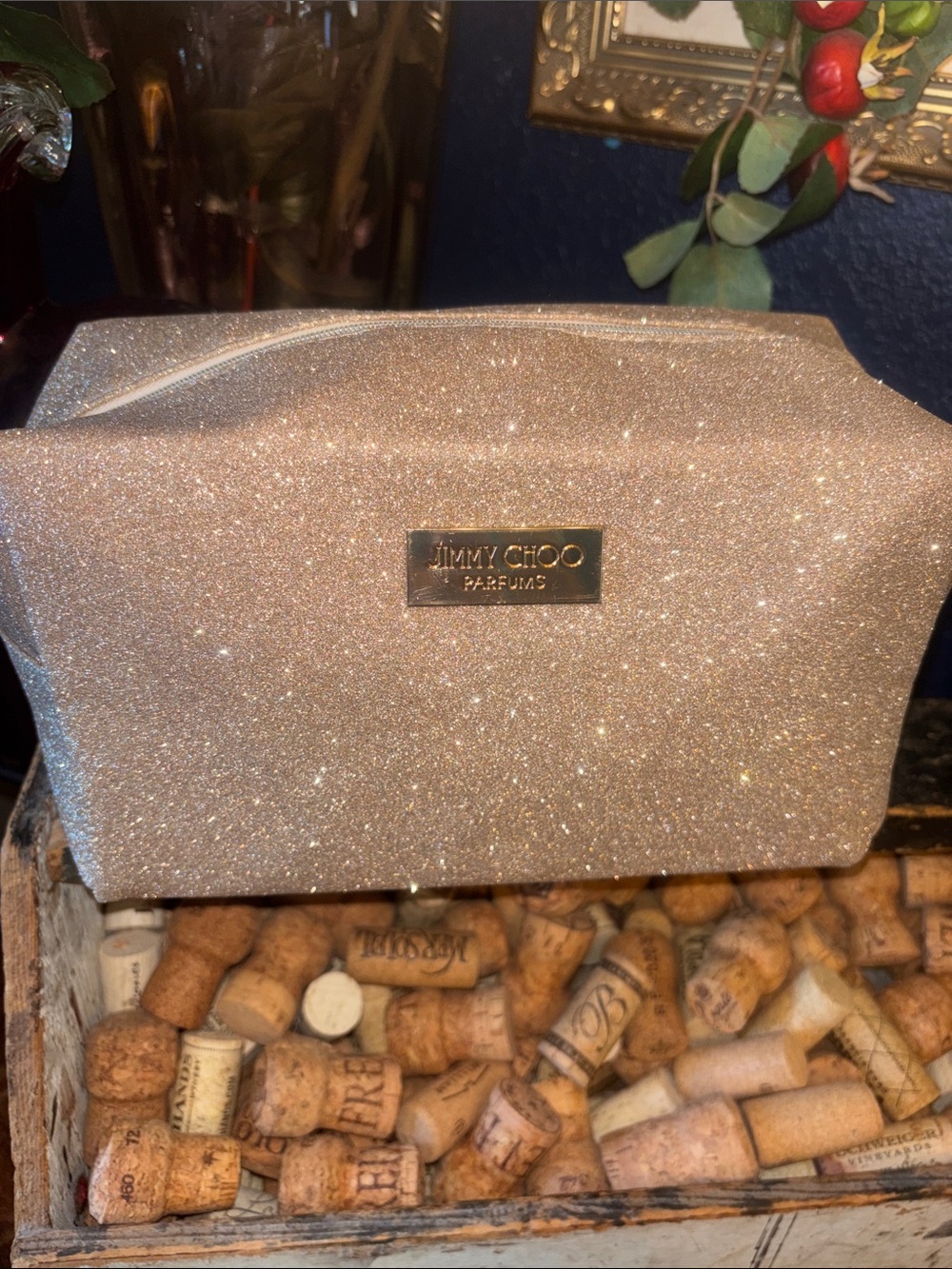 Jimmy Choo Glitter Bag